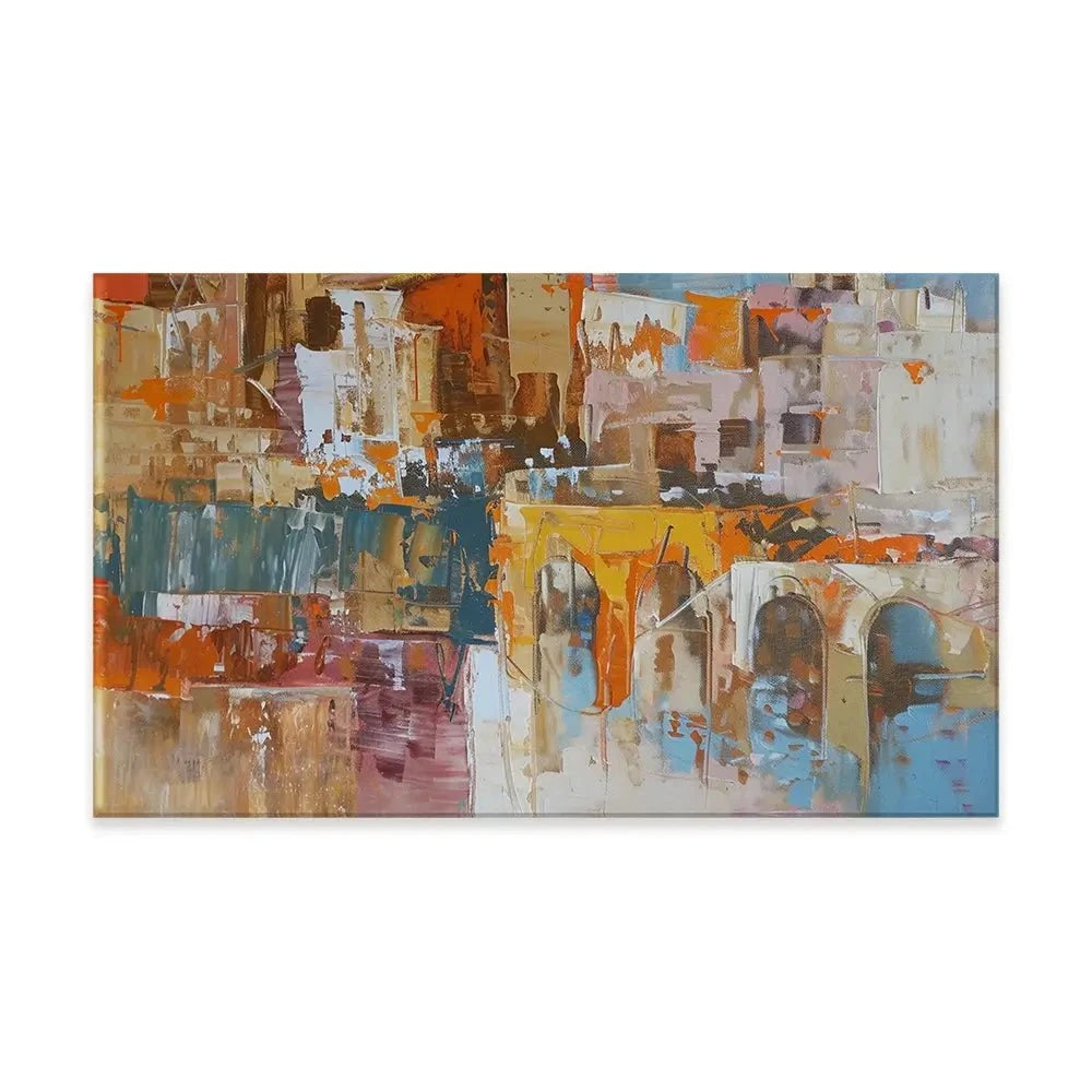 Cityscape View Canvas Print Cityscape View Canvas Print wall art product Elena Avanesova