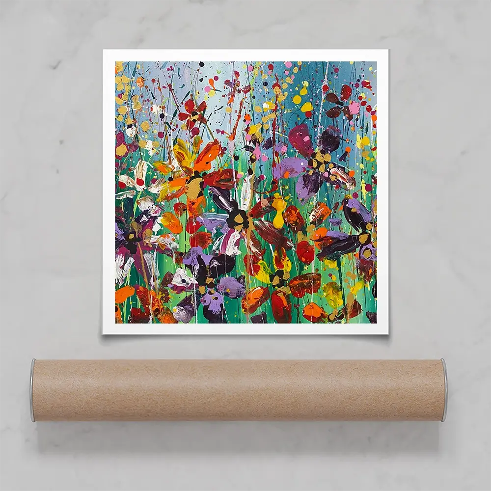 Clara Square Art Print Clara Square Art Print wall art product Scarlet Sky Studio