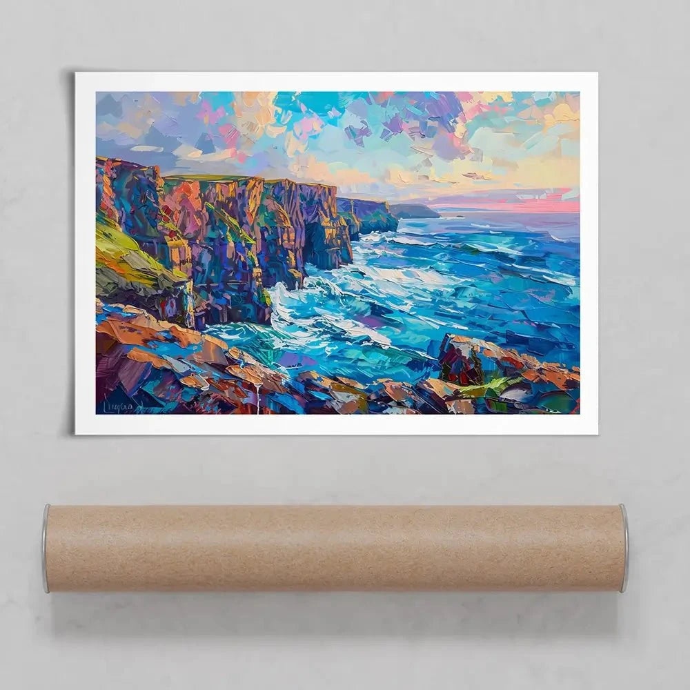 Cliffs Art Print Cliffs Art Print wall art product LSR Design Studio - Independent