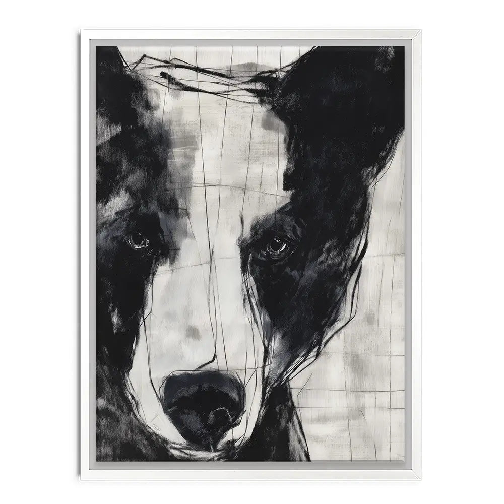Close Up Bear Portrait Canvas Print Close Up Bear Portrait Canvas Print wall art product Chromatic Storm Studio