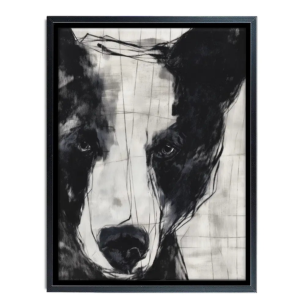 Close Up Bear Portrait Canvas Print Close Up Bear Portrait Canvas Print wall art product Chromatic Storm Studio