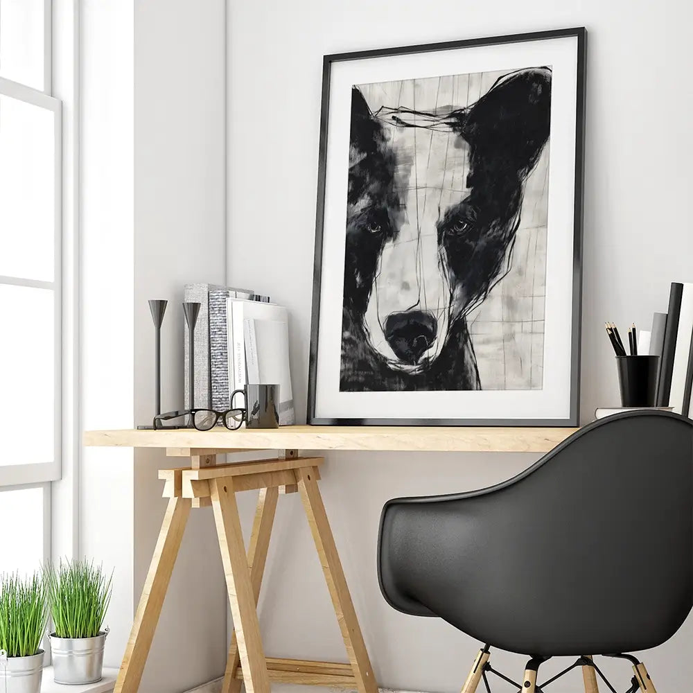 Close Up Bear Portrait Framed Art Print Close Up Bear Portrait Framed Art Print wall art product Chromatic Storm Studio