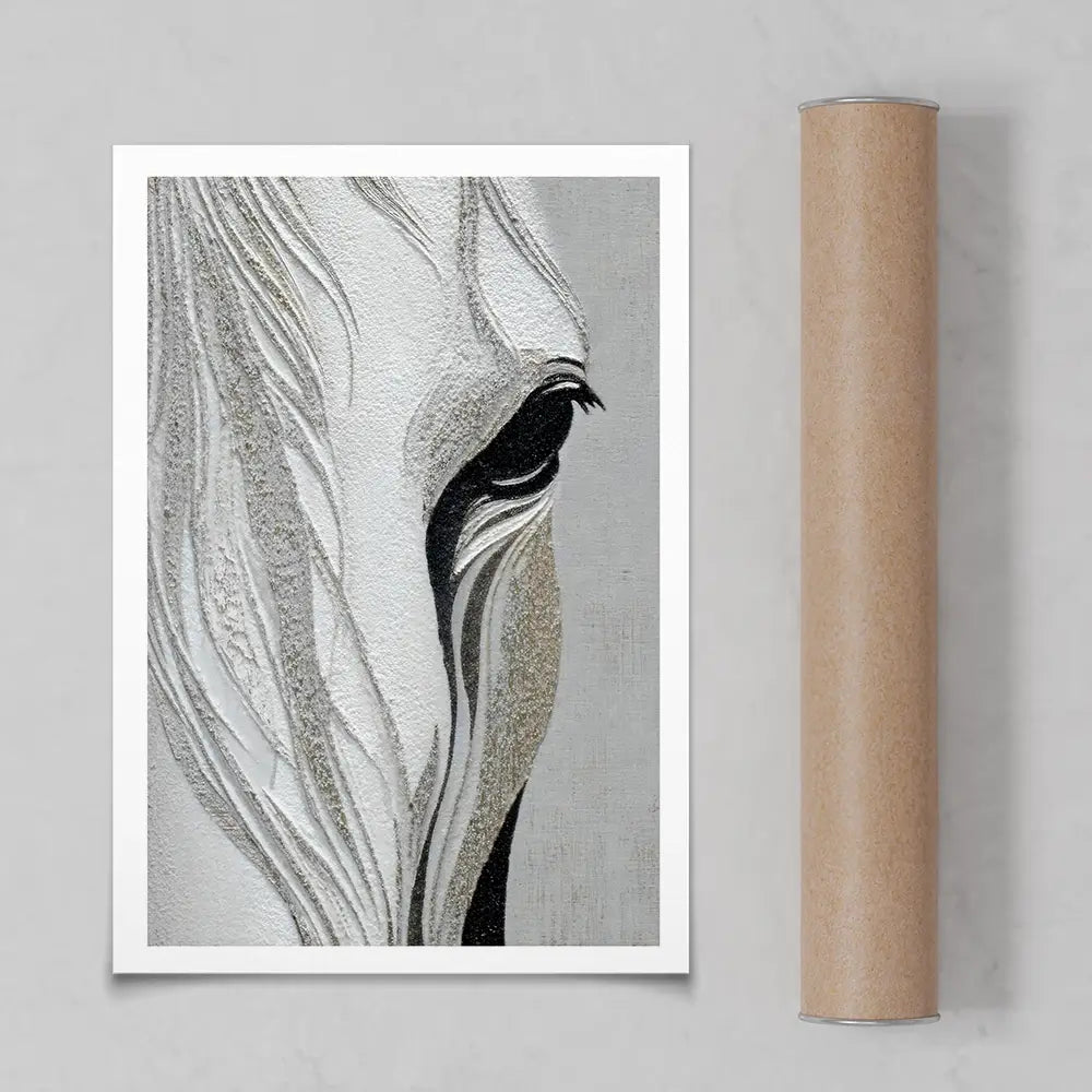 Close Up Horse Art Print Close Up Horse Art Print wall art product LSR Design Studio - Independent