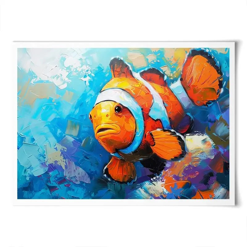 Clown Fish Art Print Clown Fish Art Print wall art product David Alexander Elder