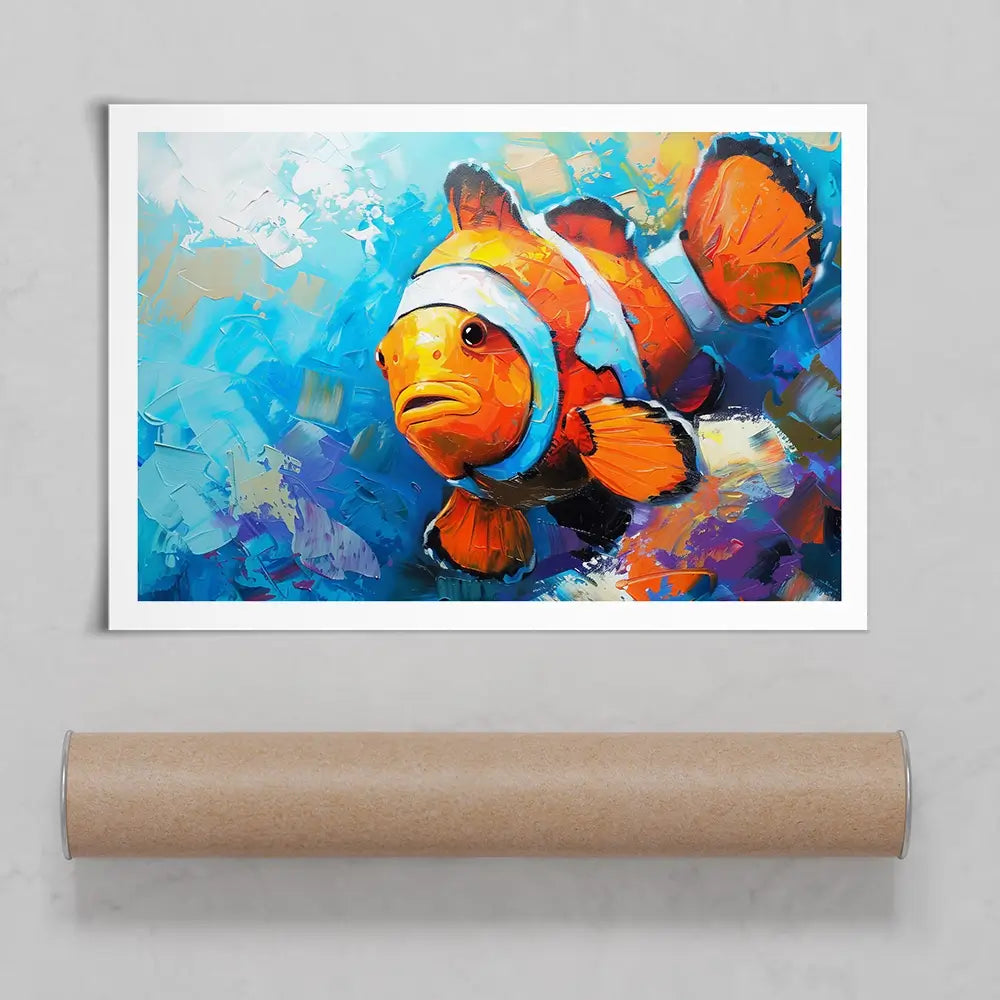 Clown Fish Art Print Clown Fish Art Print wall art product David Alexander Elder