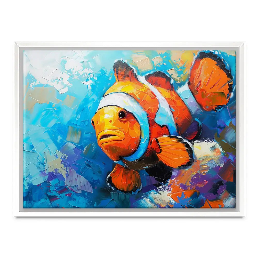 Clown Fish Canvas Print Clown Fish Canvas Print wall art product David Alexander Elder