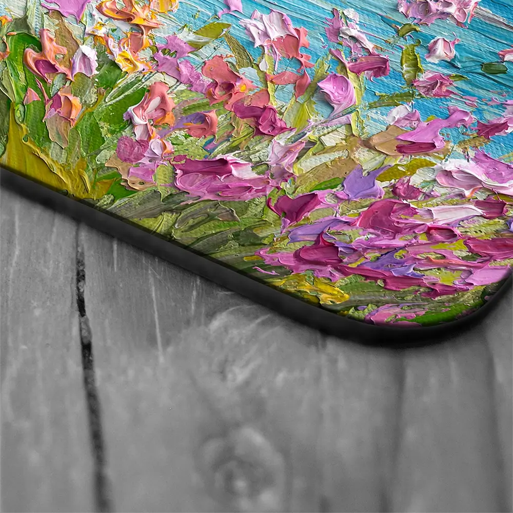 Coastal Blooms Coaster Set Coastal Blooms Coaster Set wall art product Olga Tkachyk