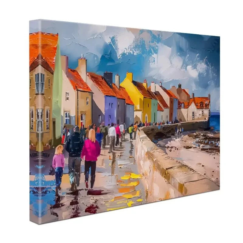 Coastal Path Canvas Print Coastal Path Canvas Print wall art product David Alexander Elder