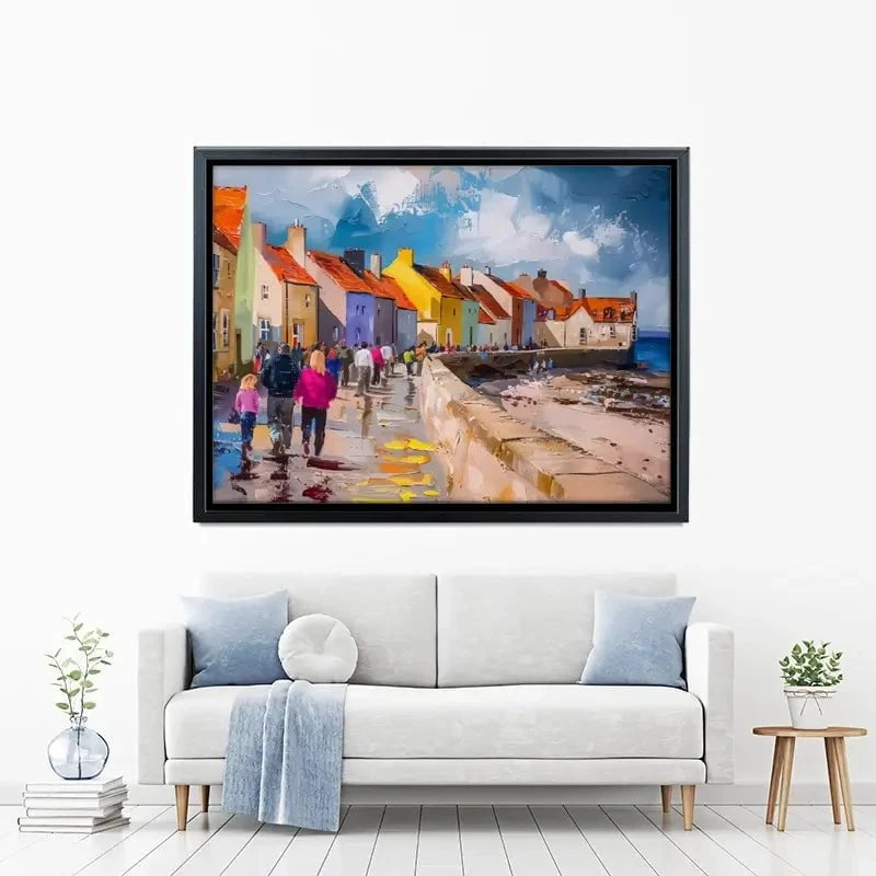 Coastal Path Canvas Print Coastal Path Canvas Print wall art product David Alexander Elder