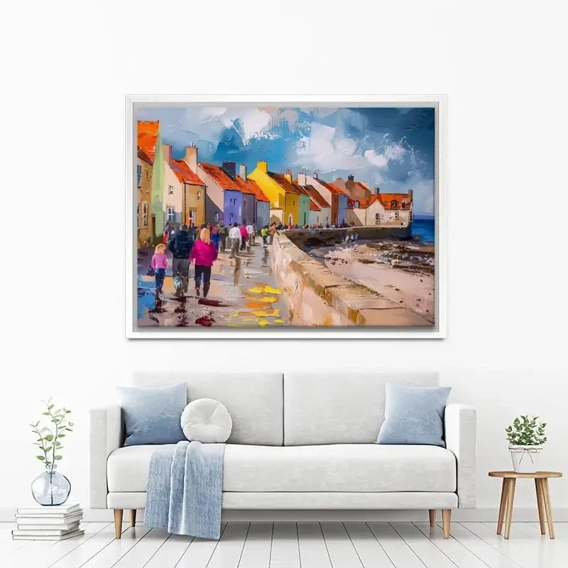 Coastal Path Canvas Print Coastal Path Canvas Print wall art product David Alexander Elder
