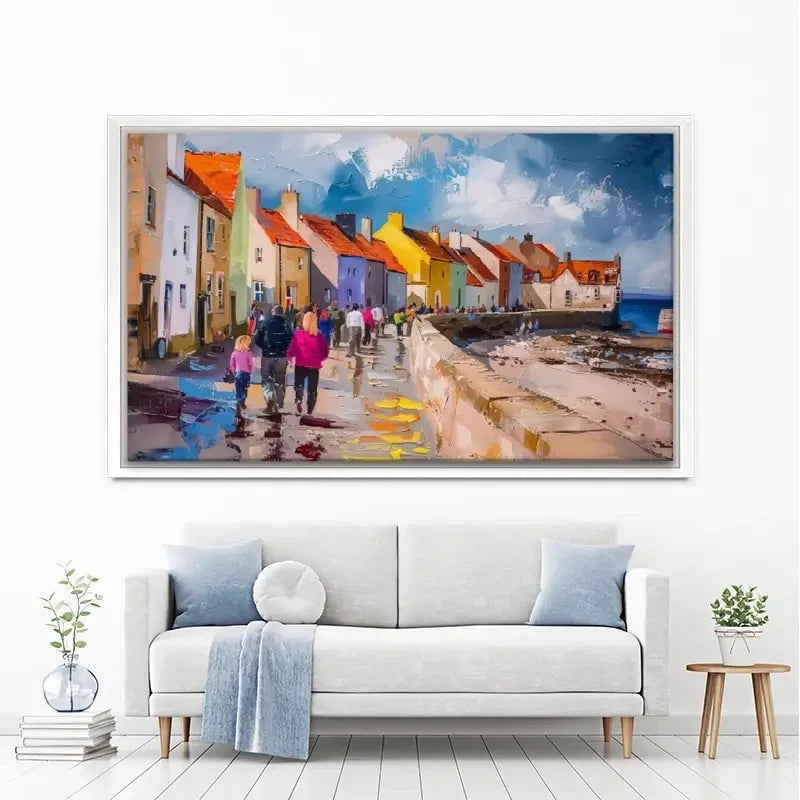 Coastal Path Canvas Print Coastal Path Canvas Print wall art product David Alexander Elder