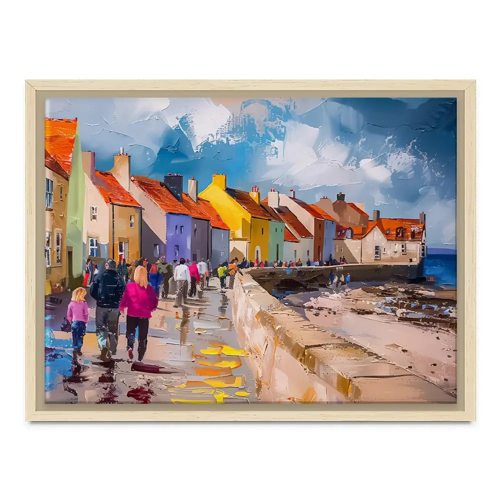 Coastal Path Canvas Print Coastal Path Canvas Print wall art product David Alexander Elder