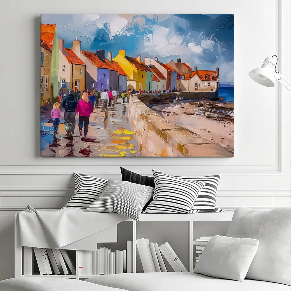 Coastal Path Canvas Print Coastal Path Canvas Print wall art product David Alexander Elder