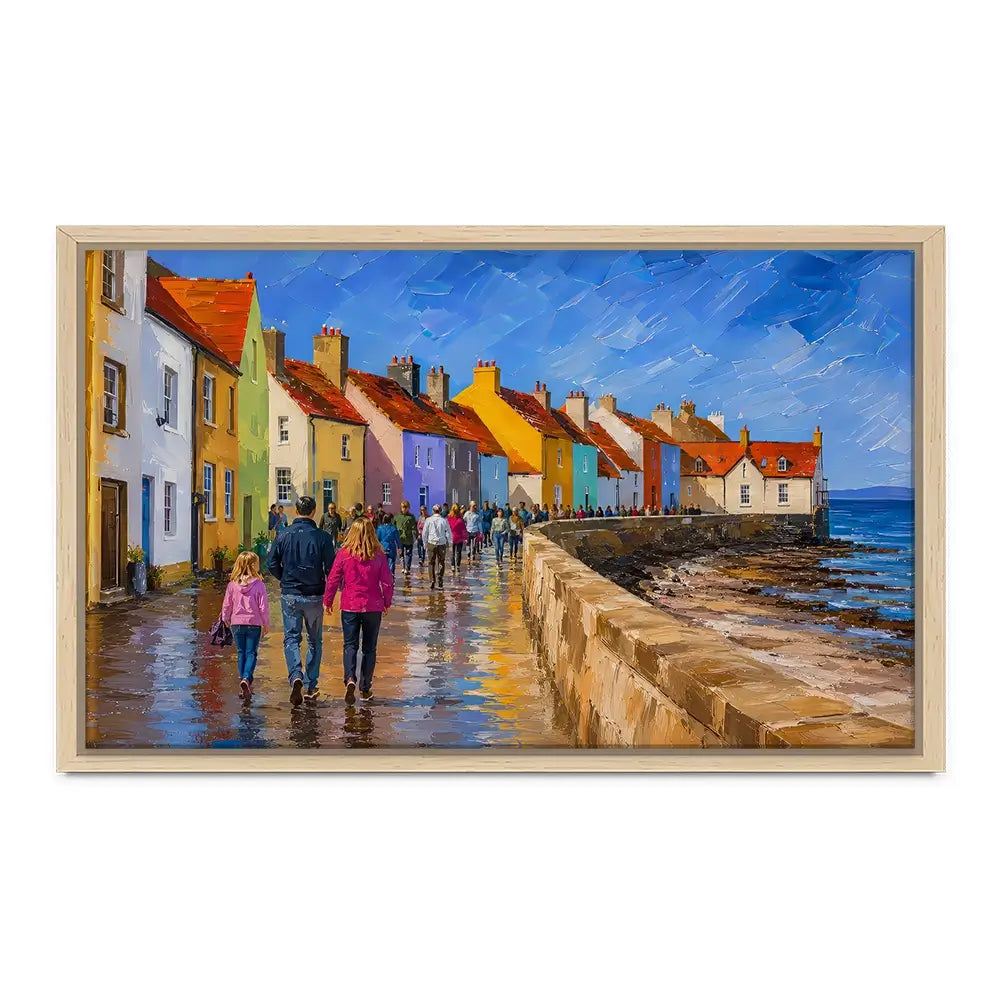 Coastal Path Canvas Print Coastal Path Canvas Print wall art product David Alexander Elder