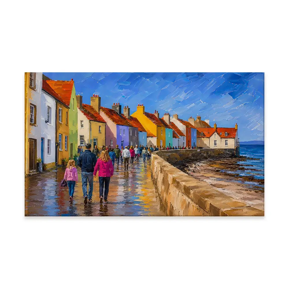 Coastal Path Canvas Print Coastal Path Canvas Print wall art product David Alexander Elder