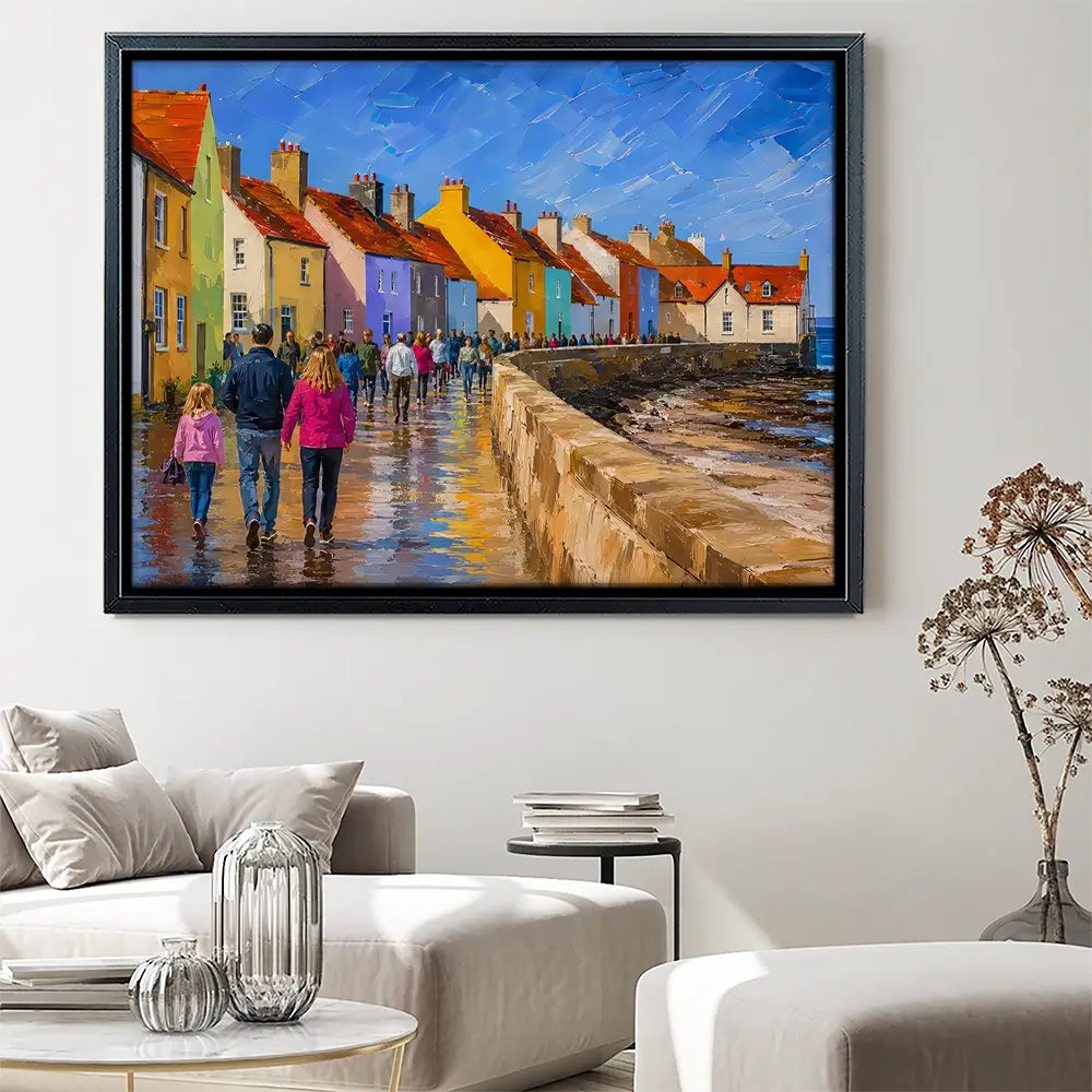 Coastal Path Canvas Print Coastal Path Canvas Print wall art product David Alexander Elder
