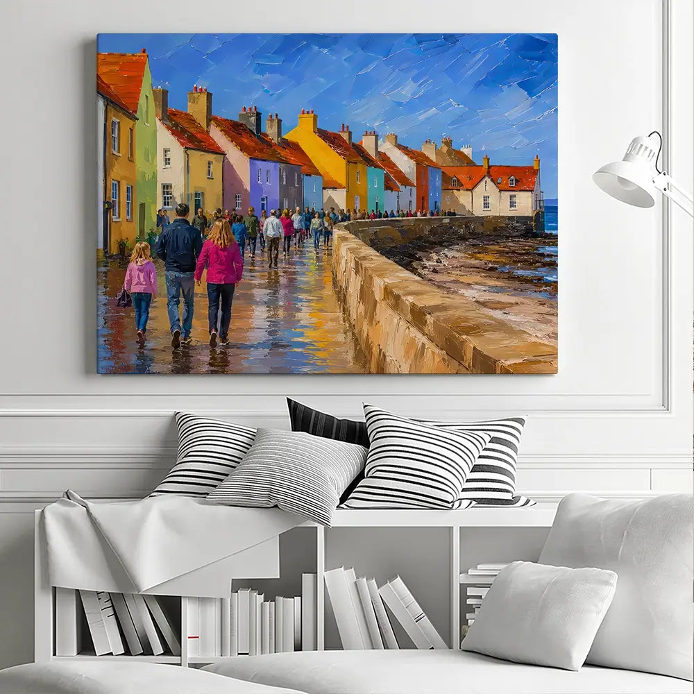 Coastal Path Canvas Print Coastal Path Canvas Print wall art product David Alexander Elder