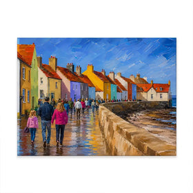 Coastal Path Canvas Print Coastal Path Canvas Print wall art product David Alexander Elder