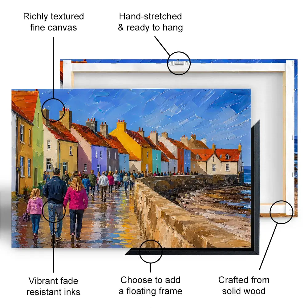 Coastal Path Canvas Print Coastal Path Canvas Print wall art product David Alexander Elder