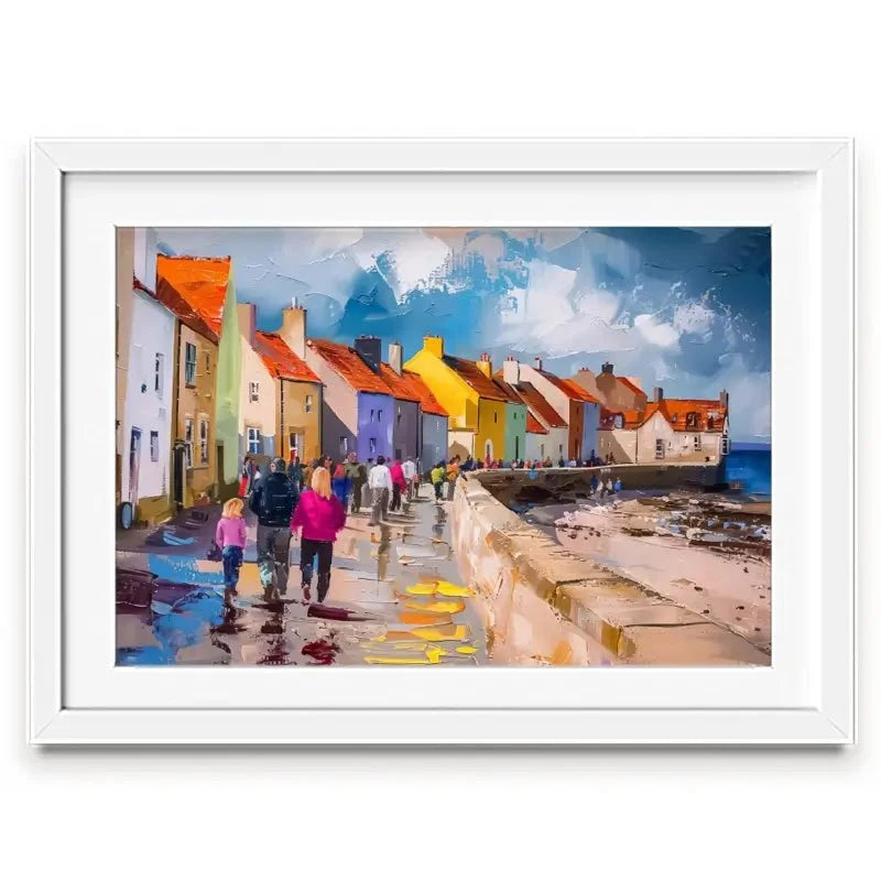 Coastal Path Framed Art Print Coastal Path Framed Art Print wall art product David Alexander Elder