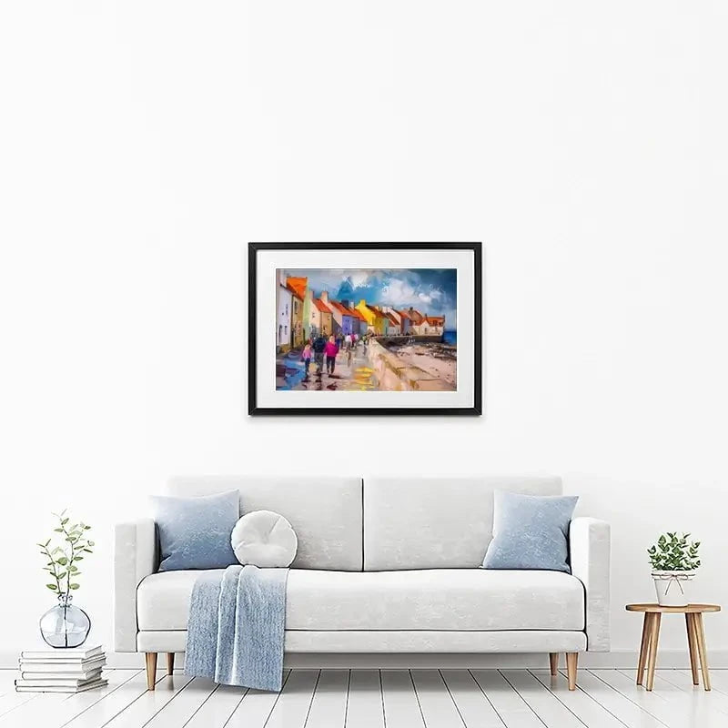 Coastal Path Framed Art Print Coastal Path Framed Art Print wall art product David Alexander Elder
