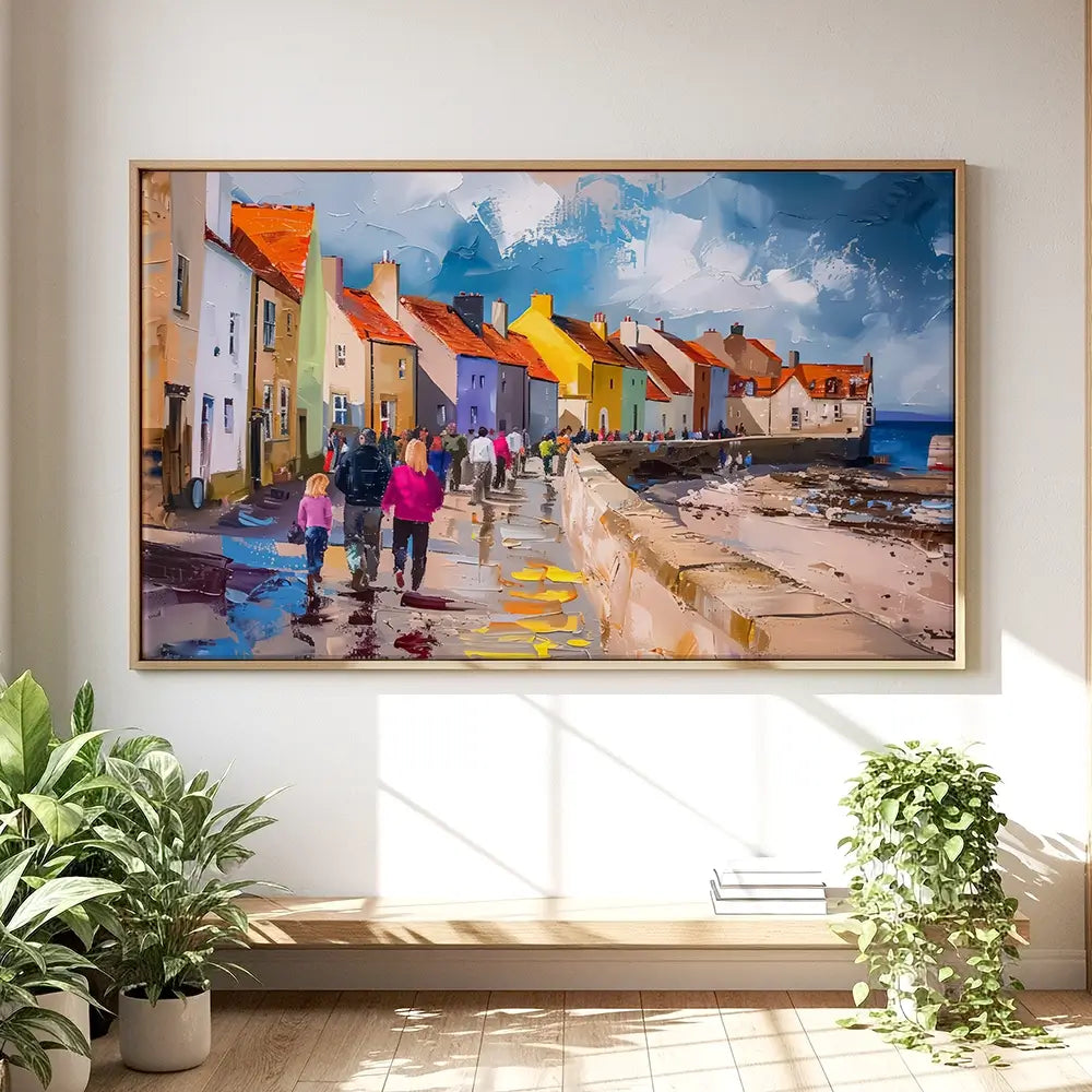 Coastal Path Oversized Canvas Print Coastal Path Oversized Canvas Print wall art product David Alexander Elder