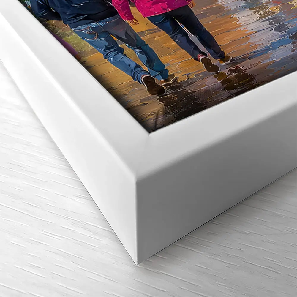 Coastal Path Square Canvas Print Coastal Path Square Canvas Print wall art product Art Print Shop