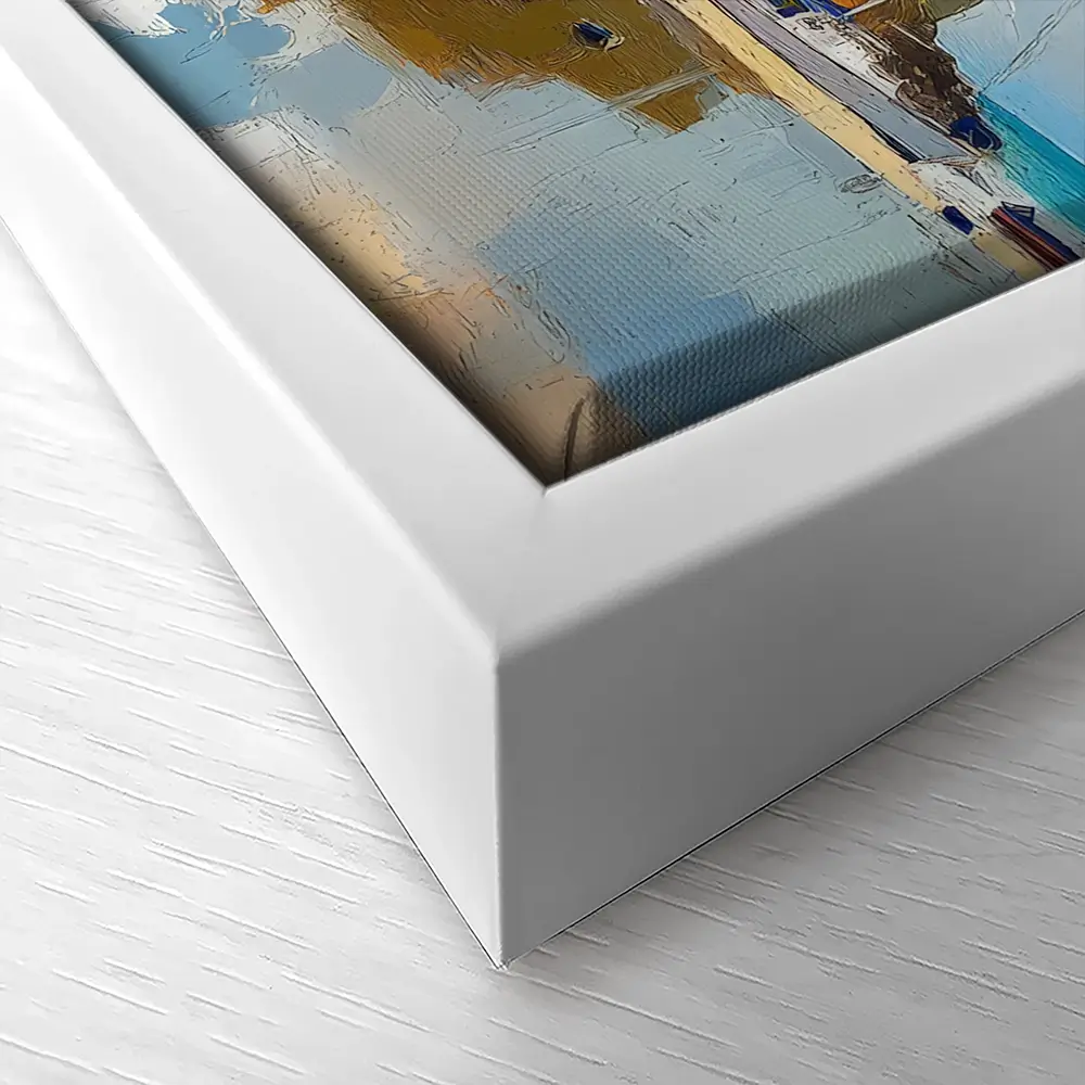 Coastal Town Canvas Print Coastal Town Canvas Print wall art product David Alexander Elder