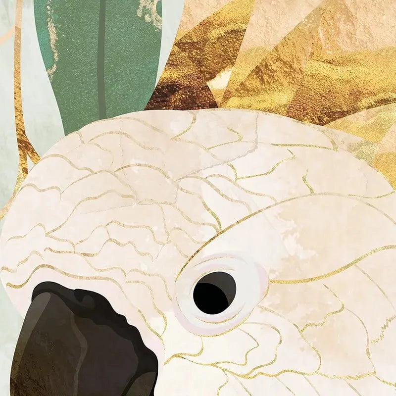 Cockatoo Amongst The Leaves Art Print Cockatoo Amongst The Leaves Art Print wall art product Sarah Manovski
