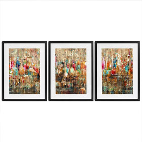 Cocktail Bar Framed Art Print Trio Cocktail Bar Framed Art Print Trio wall art product Studio Paint-Ing