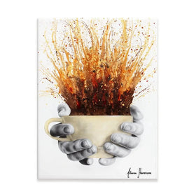 Coffee Coffee Coffee Canvas Print Coffee Coffee Coffee Canvas Print wall art product Ashvin Harrison