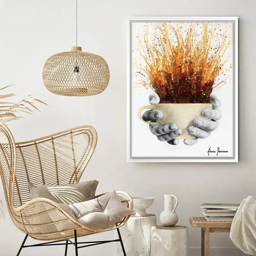Coffee Coffee Coffee Canvas Print Coffee Coffee Coffee Canvas Print wall art product Ashvin Harrison