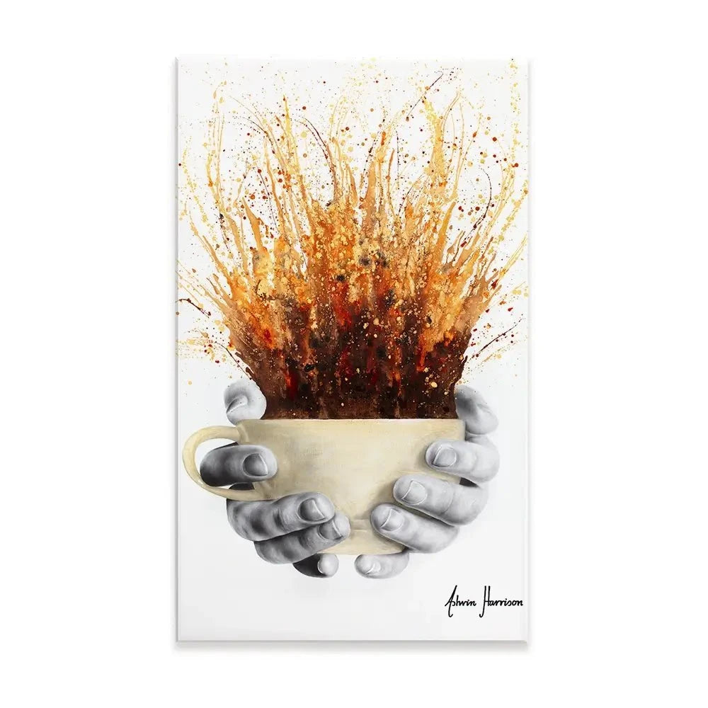 Coffee Coffee Coffee Canvas Print Coffee Coffee Coffee Canvas Print wall art product Ashvin Harrison