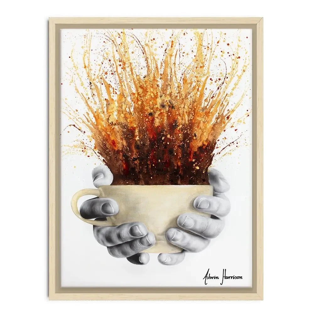 Coffee Coffee Coffee Canvas Print Coffee Coffee Coffee Canvas Print wall art product Ashvin Harrison