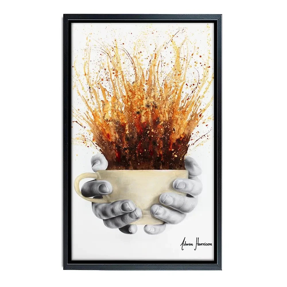 Coffee Coffee Coffee Canvas Print Coffee Coffee Coffee Canvas Print wall art product Ashvin Harrison