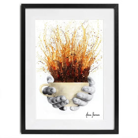 Coffee Coffee Coffee Framed Art Print Coffee Coffee Coffee Framed Art Print wall art product Ashvin Harrison