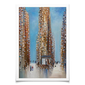 Coffee Shop Art Print Coffee Shop Art Print wall art product Ekaterina Ermilkina