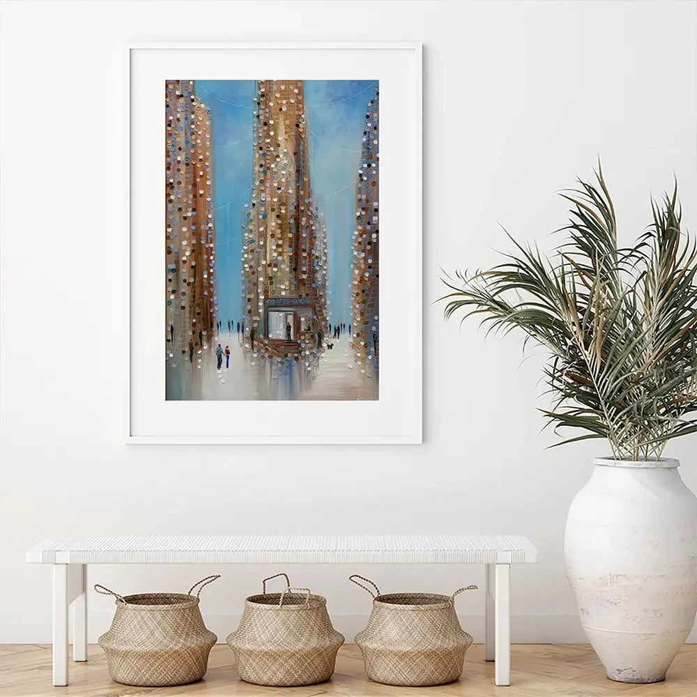 Coffee Shop Framed Art Print Coffee Shop Framed Art Print wall art product Ekaterina Ermilkina