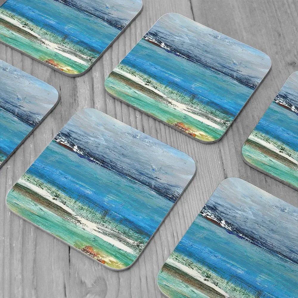 Cold Sea Coaster Set Cold Sea Coaster Set wall art product AURUSHAKOFF / Shutterstock