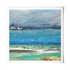 Cold Sea Square Art Print Cold Sea Square Art Print wall art product AURUSHAKOFF / Shutterstock