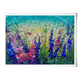 Colorado Mile High Meadows Art Print Colorado Mile High Meadows Art Print wall art product Lena Owens - Independent