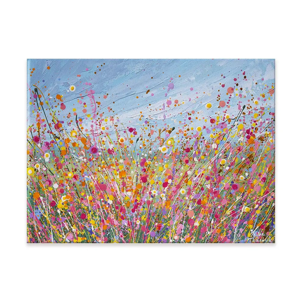 Colour Bloom Canvas Print Colour Bloom Canvas Print wall art product Olga Tkachyk