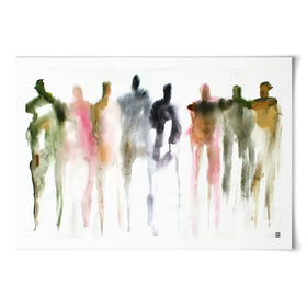 Colour Connect Art Print Colour Connect Art Print wall art product Studio Paint-ING