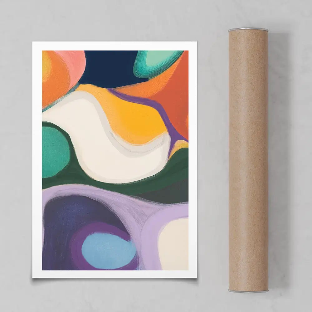 Colour Flow Art Print Colour Flow Art Print wall art product Treechild
