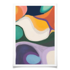Colour Flow Art Print Colour Flow Art Print wall art product Treechild