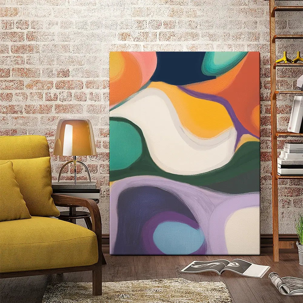 Colour Flow Canvas Print Colour Flow Canvas Print wall art product Treechild