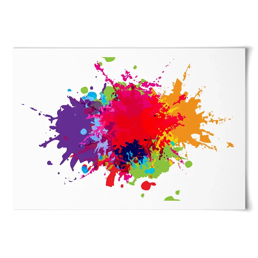 Colour Splat Art Print Colour Splat Art Print wall art product Mrspopman1985 / Shutterstock
