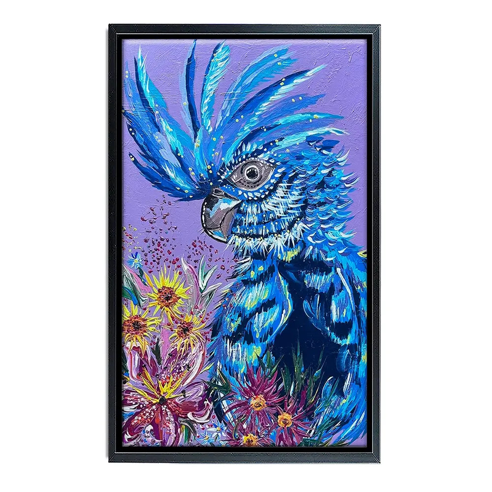 Colourful Cocktaoo Canvas Print Colourful Cocktaoo Canvas Print wall art product Jo Mulligan
