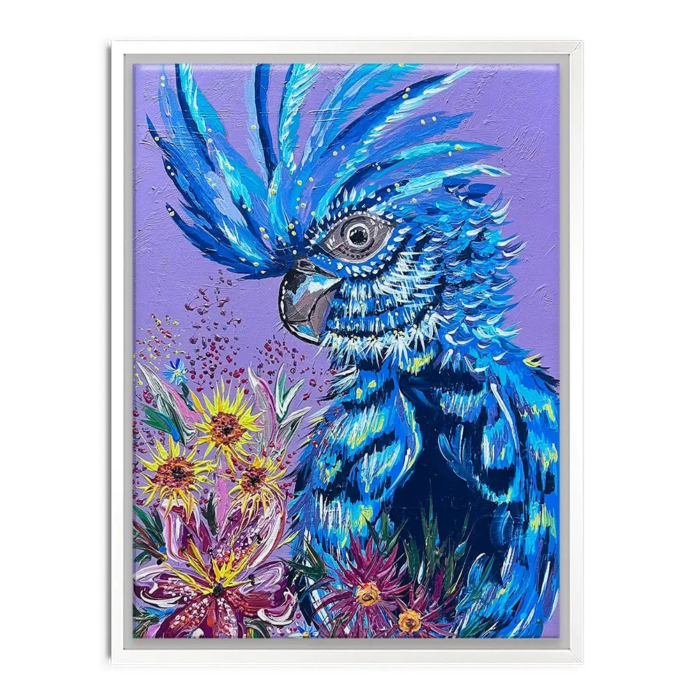 Colourful Cocktaoo Canvas Print Colourful Cocktaoo Canvas Print wall art product Jo Mulligan