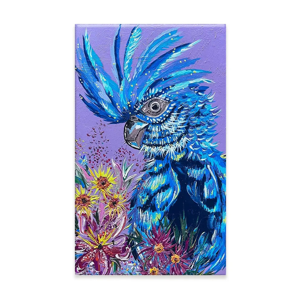 Colourful Cocktaoo Canvas Print Colourful Cocktaoo Canvas Print wall art product Jo Mulligan